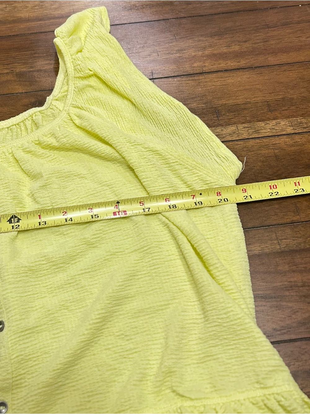 Mango Tank Top Size Medium Yellow NEW With Tags - Picture 7 of 8